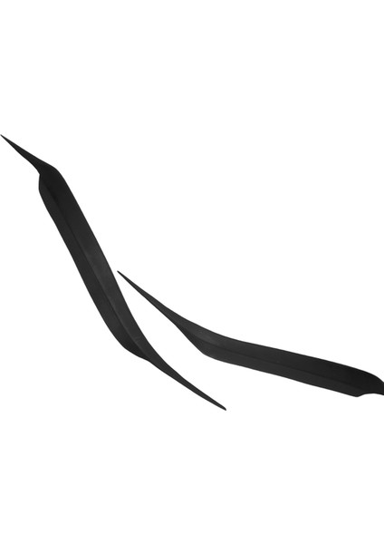 Mazda 3 Sedan Için 2004-2009 Far Kapağı Kaşları Far Göz Kapakları Dekorasyon Far Kapağı Trim Siyah (Yurt Dışından) modelleri