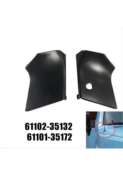 Sağ Üst Çamurluk Panel Kapağı 61101-35172/6110135181 Toyoda Fj Cruiser Için 2007-2011 Araba Hood Wing Boyun Trim Plakası (Yurt Dışından) fırsatları