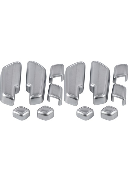 12PCS Krom Araba Kapısı Koltuk Ayar Düğmeleri Mercedes-Benz E Sınıf W204 W205 W212 W218 X204 X166 C E Glk Gl ml (Yurt Dışından)