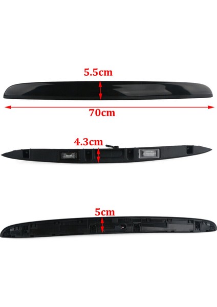 51132753602 Araba Arka Gövde Çizme Tutamak Mini R55 R56 R57 R57 R58 R59 R60 (Yurt Dışından) fiyatları