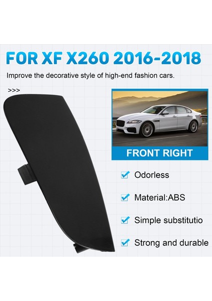 Jaguar Xe R Sport Araba Ön Yan Tampon Grille Insert T4N12962LML T4N5858 Sağ (Yurt Dışından) indirimleri