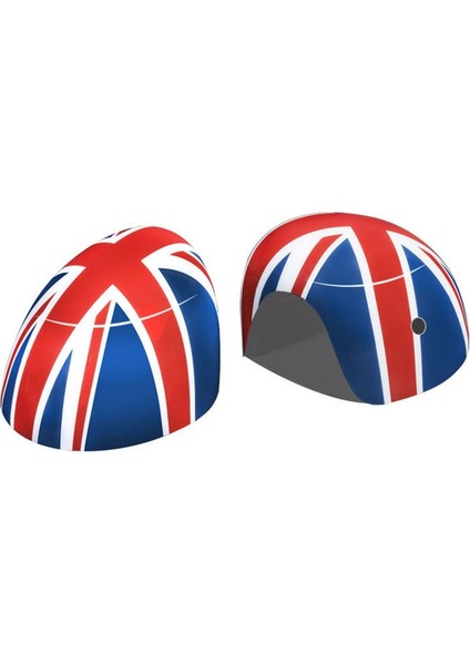 Mini Cooper Hardtop F54 F55 F56 F57 F60 Serisi Kırmızı/mavi Ingiltere Bayrağı Için Araba Kapısı Yan Ayna Kapak Kapakları (Yurt Dışından)