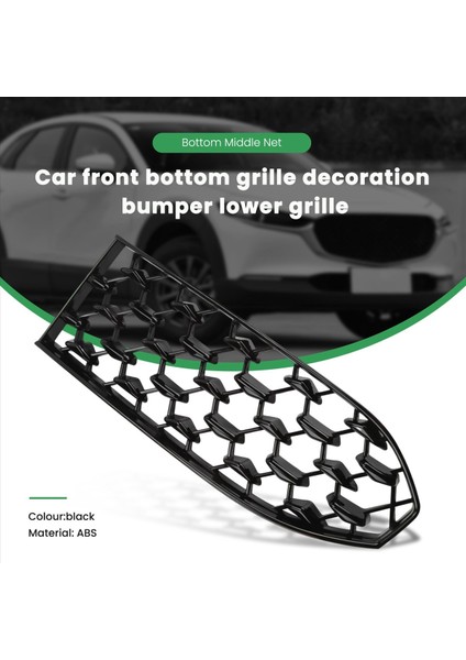 Araba Ön Alt Orta Net Dekorasyon Tamponu Alt Grilles Mazda Cx Için Koruyucu Stand Kapağı 30 Cx-30 2020 2021 (Yurt Dışından) indirimleri