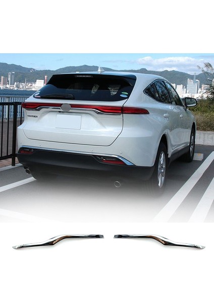 Toyota Harrier Venza Için 2020 2021 Krom Arka Gövde Kapağı Kapak Trimgate Strip Arka Kapı Önyükleme Garnitür Aksesuarları (Yurt Dışından) fiyatları