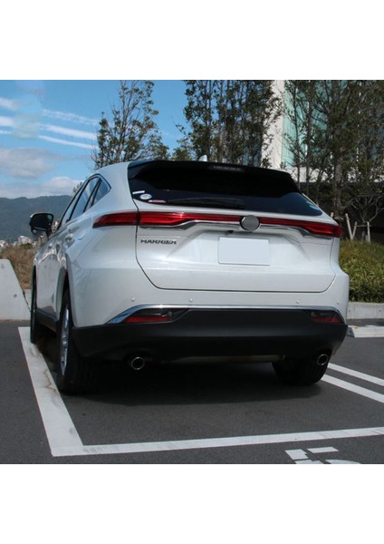 Toyota Harrier Venza Için 2020 2021 Krom Arka Gövde Kapağı Kapak Trimgate Strip Arka Kapı Önyükleme Garnitür Aksesuarları (Yurt Dışından) indirimleri
