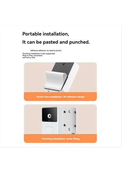 Video Kablosuz Akıllı Kapı Zili Kiti Wifi Video Kapı Zili Kamera Gece Görüşü Iki Yönlü Ses Bulut Depolama Güvenlik Kapı Zili (Yurt Dışından) fiyatları