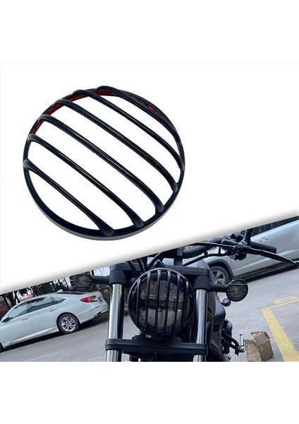 Honda Rebel CM500 Cmx 300 500 2020-2021 Için 2x Motosiklet Far Izgara Kapağı (Yurt Dışından) indirimleri