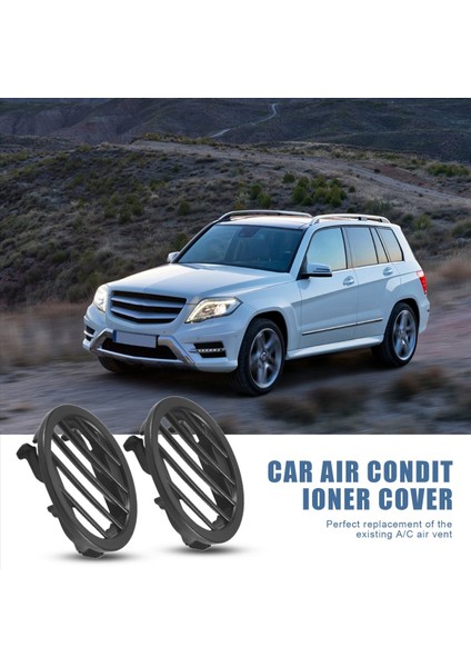 Araba Sol ve Sağ Yan Dash A/c Hava Havalandırma Izgaraları Abs Siyah Mercedes-Benz Için Siyah X204 Glk 2009-2015 Araba Hava Havalandırma Izgaraları (Yurt Dışından) fırsatları