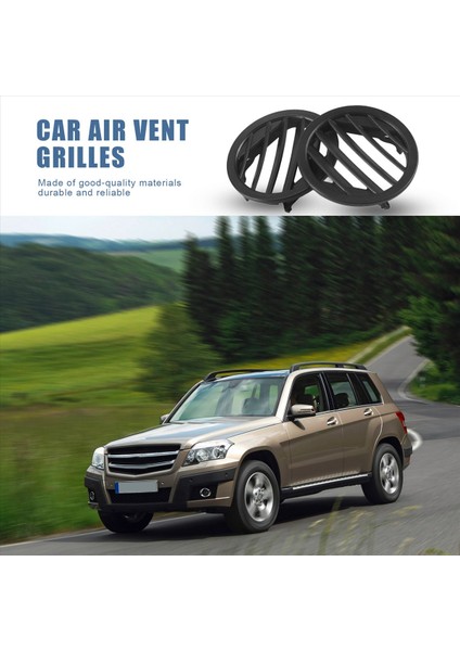 Araba Sol ve Sağ Yan Dash A/c Hava Havalandırma Izgaraları Abs Siyah Mercedes-Benz Için Siyah X204 Glk 2009-2015 Araba Hava Havalandırma Izgaraları (Yurt Dışından) indirimleri