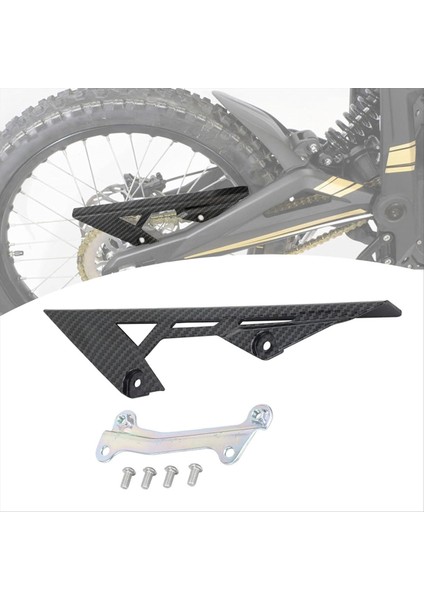 Motosiklet Zinciri Muhafızları Talaria Sting X3 Mx3 Mx4 Aksesuarları Için Zincir Kapak Koruyucusu (Yurt Dışından) fiyatları