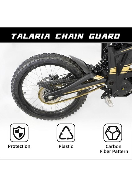 Motosiklet Zinciri Muhafızları Talaria Sting X3 Mx3 Mx4 Aksesuarları Için Zincir Kapak Koruyucusu (Yurt Dışından) indirimleri