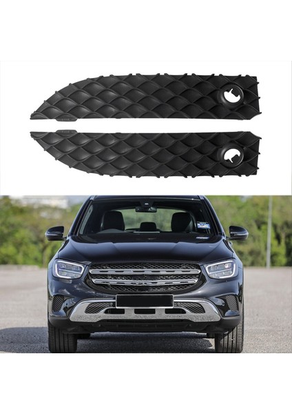1 Çift Ön Tampon Alt Izgara Yan Kapak Kapağı Sol+Mercedes-Benz Için Sağda Uyum X253 Glc 2020-2022 (Yurt Dışından) fiyatları