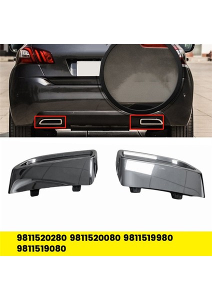 Peugeot 308S 2015-2020 Kuyruk Boğaz Trim Çerçeve 9811520280 981151980 Sol (Yurt Dışından) fırsatları