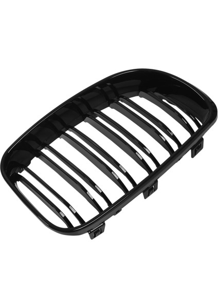 2x Parlak Siyah Çift Çabuk Ön Böbrek Izgara Bmw E81 E87 E82 E88 120I 135I Seçilmiş 2007-2011 (Yurt Dışından) indirimleri