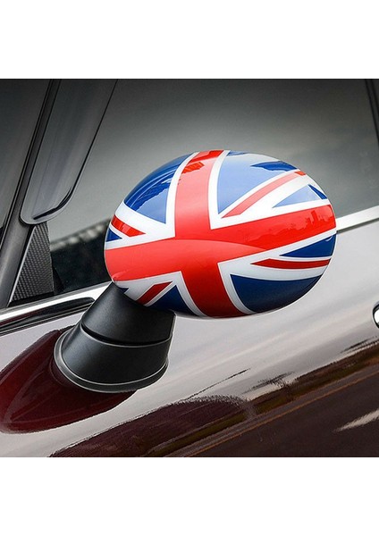 Mini Cooper Hardtop F54 F55 F56 F57 F60 Serisi Kırmızı/mavi Ingiltere Bayrağı Için Araba Kapısı Yan Ayna Kapak Kapakları (Yurt Dışından) fırsatları