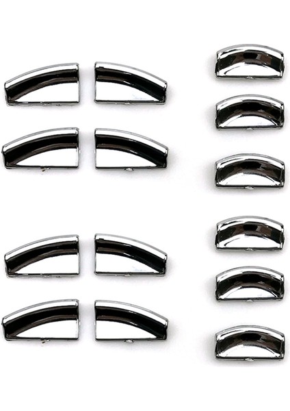 Mercedes Için 2x Benz ml Gl W166 X166 C W204 E W212 Glk X204 Sınıf Kapı Asansör Düğmesi Çıkartmaları Abs Krom Trim Aksesuarları (Yurt Dışından)