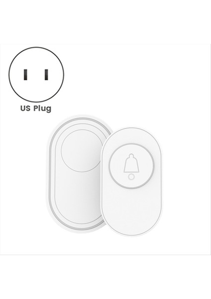 433MHZ Kablosuz Kapı Zili Su Geçirmez Akıllı Ev Kapı Zili Kiti Gece Görüşü Floresan Yüzük Flaş Alarmı Abd (Yurt Dışından) fiyatları