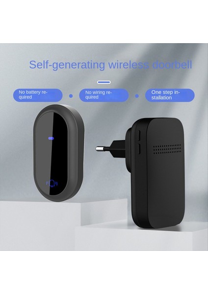 Ab Fiş Kablosuz Kapı Zili Su Geçirmez Akıllı Kapı Zili IP68 Home Door Bell Akıllı 4 Seviyeli Hacim Kontrolü 38 Şarkılar (Yurt Dışından)