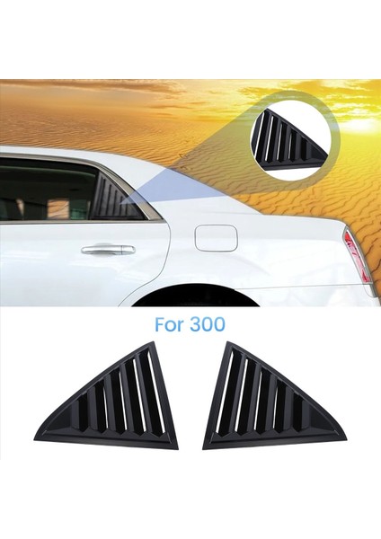 1paır Araç Arak Cancı Kuruku Kendi Kendi Kapsamı Chrysler Için 300 2011-2022 Kanallı Hava Hava Koop Gölgesi Dekorasyon (Yurt Dışından)