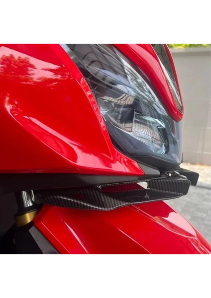 Honda Forza Için 350 2021 2022 Motosiklet Ön Kapı Kanat Şirketleri Aerodinamik Kanat Yan Kanatlar Spoiler Aksesuarları (Yurt Dışından) indirimleri
