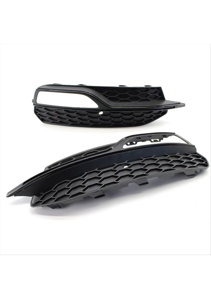 1 Çift Ön Tampon Sis Izgarası Izgara Kapağı Sis Lambası Çerçevesi Audi A3 Sinine S3 2014-2017 8V3807681 8V3807682 (Yurt Dışından) modelleri