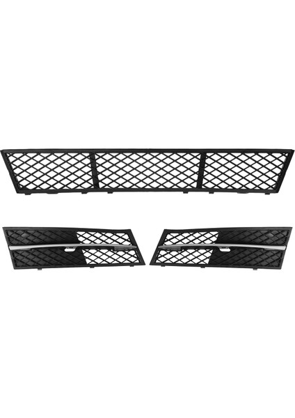 Araba Ön Tampon Alt Grill Set Merkezi Sol For Bmw 5 Serisi F10 F11 10-13 51117200699 51117200700 51117285950 (Yurt Dışından)