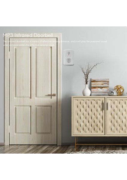 Sensör Hareket Kapı Zili Anahtarı Mp3 Kızılötesi Kapı Zili Kablosuz Pir Hareket Sensör Ses Prompter Hoş Geldiniz Kapı Çanı Giriş Alarmı (Yurt Dışından) indirimleri