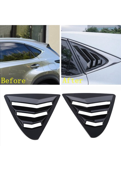 1paır Araç Arak Pencere Kole Koops Toyota Lexus Için Dentek Trim Kapak Yan Kanjör Hava Havalandırma Gölgesi Spoiler Deflektör (Yurt Dışından) modelleri