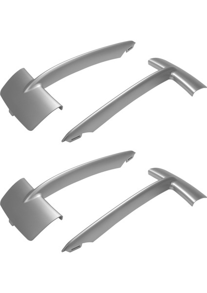 2 Çift Sol Sol Sağ Tampon Izgara Grill Trim Tampon Alt Grille Trim Kapağı 1117303113 Bmw X5 F15 2014-2017 (Yurt Dışından)