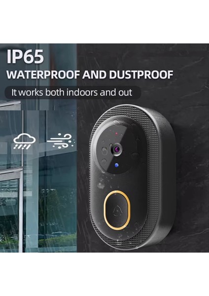 Tuya Wifi Video Kapı Zili Kablosuz Kamera Ir Alarm Güvenliği Akıllı Ev Wifi Interkom Kapı Çan Kamera Ev Beyaz (Yurt Dışından) modelleri