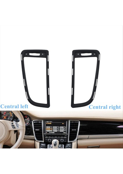 Araba Merkezi Sol Klima A/c Havalandırma Grille Dış Çerçeve Paneli 970552141C Porsche Panamera 2010-2016 (Yurt Dışından) indirimleri