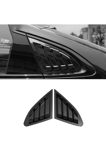 Araba Arka Pencere Panjur Deklanşör Kapağı Chevrolet Malibu 2016 2017 2018 2019 Pencere Yan Havalandırma Parlak Siyah (Yurt Dışından) fiyatları