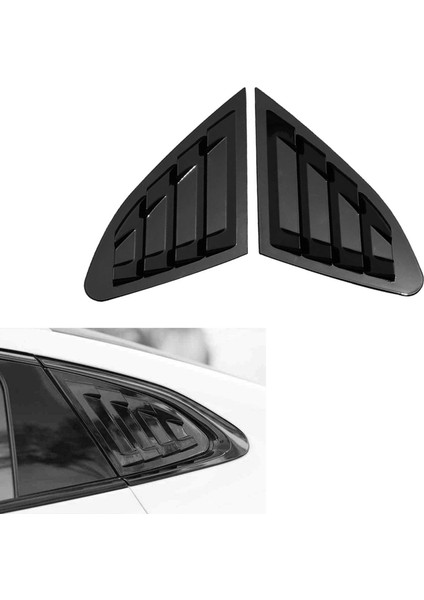 Araba Arka Pencere Panjur Deklanşör Kapağı Chevrolet Malibu 2016 2017 2018 2019 Pencere Yan Havalandırma Parlak Siyah (Yurt Dışından) modelleri