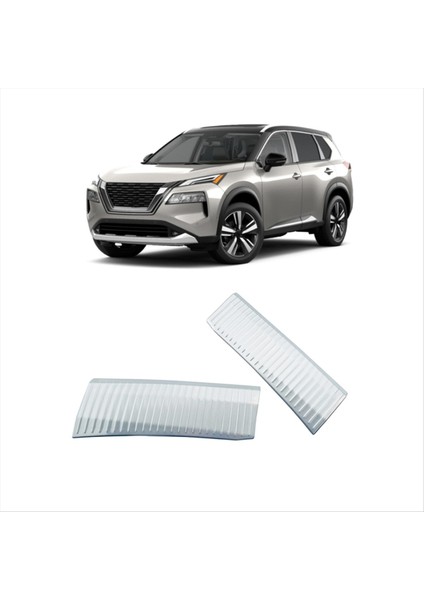 Araba Arka Tampon Kapısı Eşik Gövdesi Koruma Koruyucusu Nissan x -Trail x Trail / Rogue T33 2021 - 2024 Için (Yurt Dışından) fiyatları