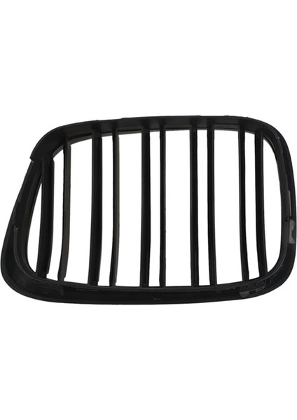 Parlak Siyah Ön Kaput Böbrek Grille Izgara Bmw E39 5 Serisi Için Çift Çizgi 525 528 1995-2004 51137005837 51137005838 (Yurt Dışından) modelleri