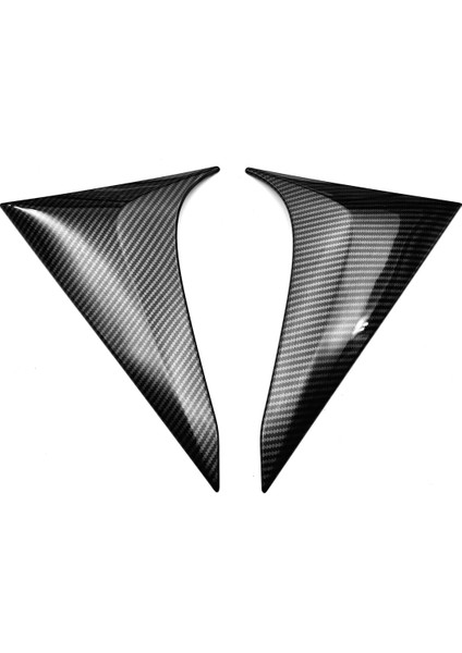 Araba Arka Cam Spoyler Yan Kanat Trim Kapağı Honda Hrv Hr-V Vezel 2021 2022 Karbon Fiber Için Dekorasyon (Yurt Dışından)