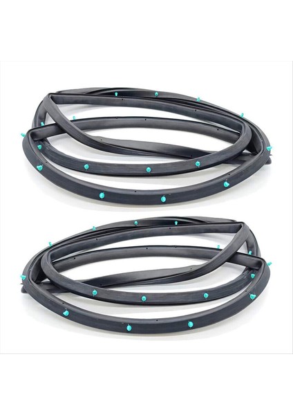 Yeni Yüksek Kaliteli Araba Sol Ön Ön Kapı Pencere Mühür Şeridi 72310-S84-A01 72350-S84-A01 Honda Accord Için (Yurt Dışından) indirimleri