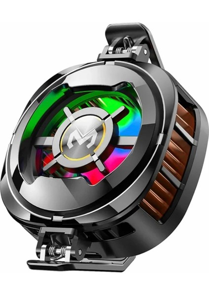 15W Manyetik Klipsli Seramik Telefon Soğutucu Fan Oyun Gaming Youtube Yayını Için Memo fiyatları