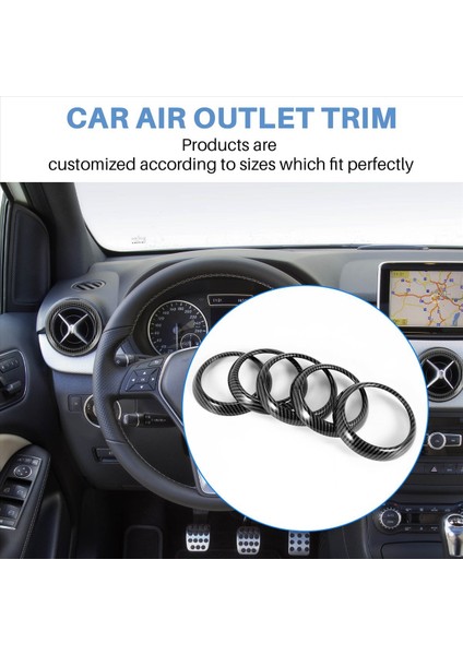 Mercedes Benz Için A B Cla Gla Sınıf W176 W246 W117 X156 Gösterge Tablosu Hava Havalandırma Dekorasyon Trim Kapak Çıkartmaları Araba Stil (Yurt Dışından) indirimleri