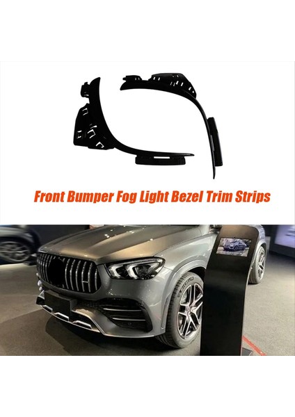 1paır Araç Ön Tampon Sis Faresi Çerçeve Trim Şeritleri Mercedes-Benz Gle W167 2020-2024 A167858503 A1678588603 (Yurt Dışından) fiyatları