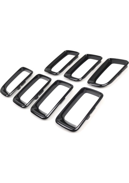 68109865AA Araba Merkezi Izgara Trim Çerçeve Grille Döşeme Kalıp Kalıp Kalıp Kalıp Ekleme Pusulası 2011-2016 CH1210111 Parlak Siyah (Yurt Dışından) fırsatları