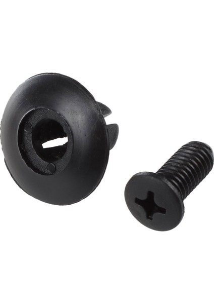 40PCS Delik Genişleyen Vidalı Panel Klipsinde Plastik Perçin Siyah - 20 Adet 8mm ve 20PCS 6mm (Yurt Dışından) modelleri