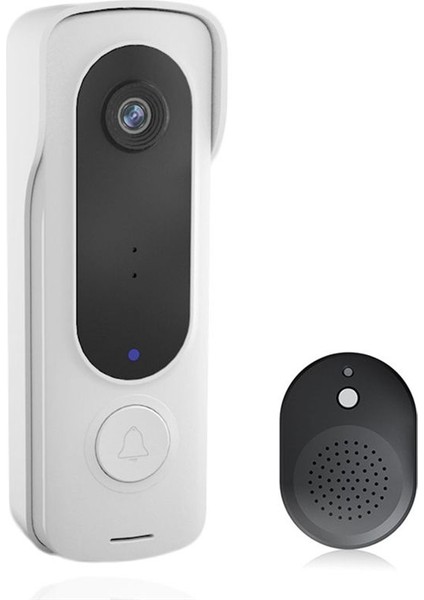 Akıllı Kablosuz Video Kapı Zili Dijital Görsel Intercom Wifi Kapı Zili Kapı Zili 480P Ev Güvenlik Kamerası (Yurt Dışından)
