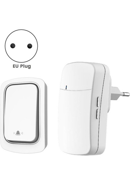 Kablosuz Kapı Zili Yok Su Geçirmez Kendi Kendine Güçlü Kapı Çanı Ev Açık Kinetik Yüzük Zil Kapı Torbanı-Eu Fiş (Yurt Dışından) fiyatları