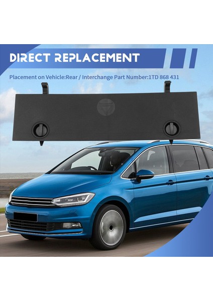 1TD868431 Vw Touran 2005-2015 Bagaj Kapağı Iç Panel Trim Uyarı 1TD868431 A (Yurt Dışından) indirimleri