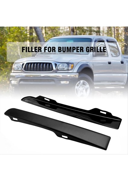 1 Çift Far Alt Trim Tampon Grille Dolgu Trim 52513-35020 52512-35020 Toyota Tacoma Için 4WD 1995-1997 Otomatik Parçalar (Yurt Dışından) indirimleri