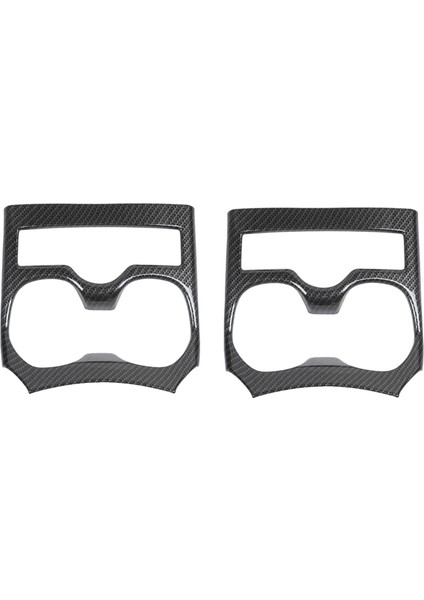 Nissan Xtrail Için 2x Xtrail X-Trail x Trail T32 Rogue 2014 2015-2019 Karbon Fiber Araba Su Kupası Tutucu Kapağı (Yurt Dışından)
