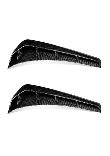 Karbon Fiber Ön Çamurluk Yan Spoyler Havalandırma Hava Kanadı Kapak Trimi Honda Civic 10TH 2016-2019 (Yurt Dışından) modelleri