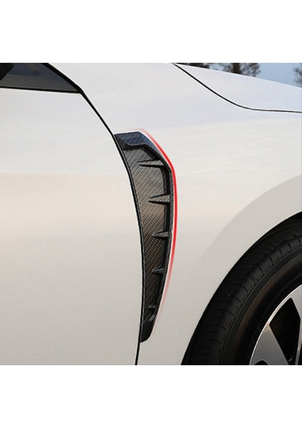 Karbon Fiber Ön Çamurluk Yan Spoyler Havalandırma Hava Kanadı Kapak Trimi Honda Civic 10TH 2016-2019 (Yurt Dışından) indirimleri
