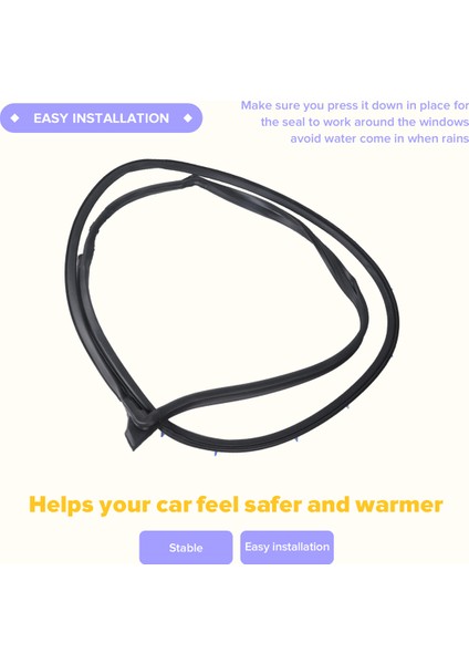 Ön Kapı Ayakkabı Kalıp Kabini Honda Civic Sedan Için Seal 2006-2011 72310-SNA-A01 (Yurt Dışından) indirimleri